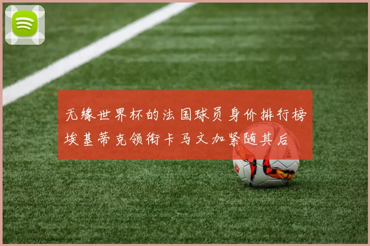 无缘世界杯的法国球员身价排行榜埃基蒂克领衔卡马文加紧随其后